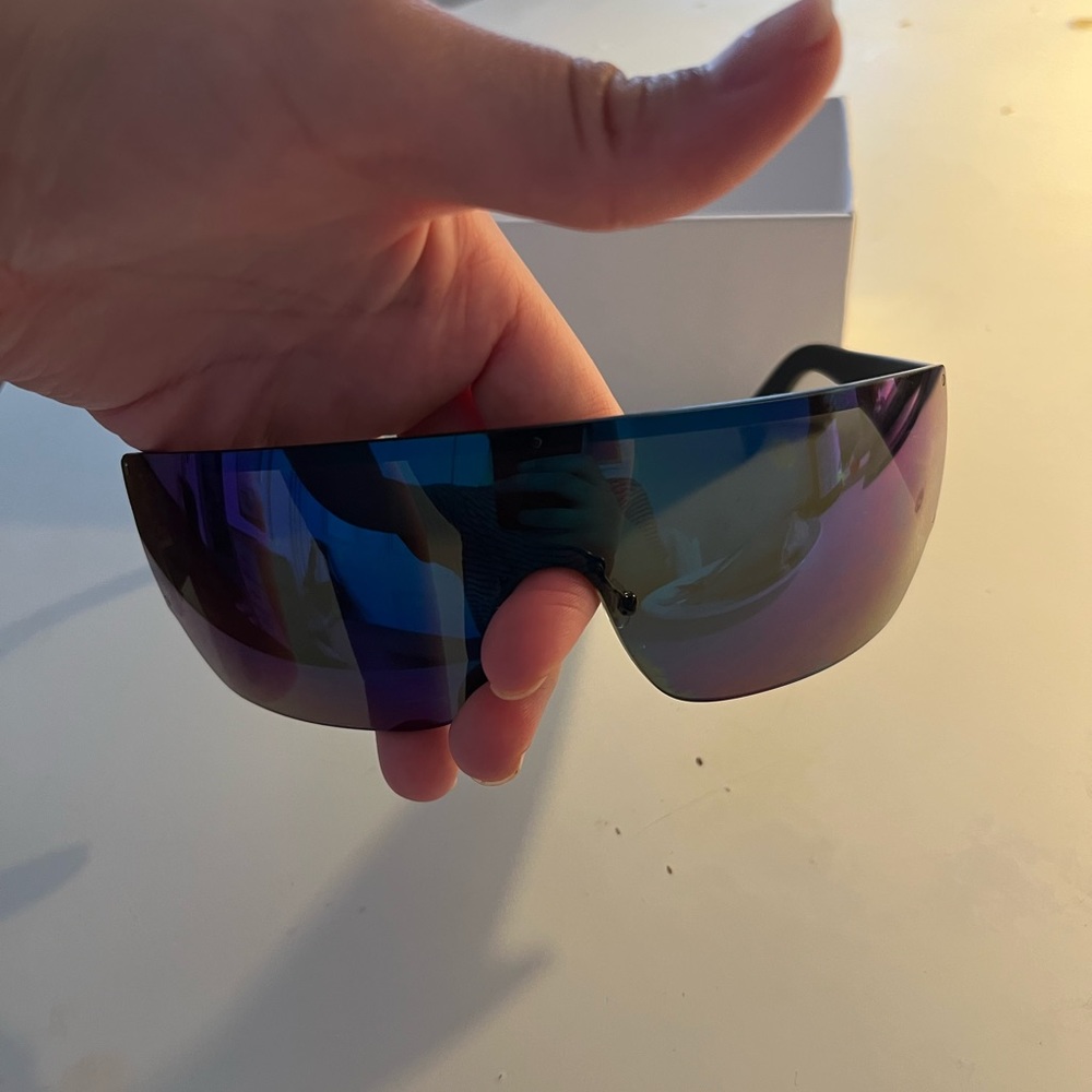 Celine shield glasses